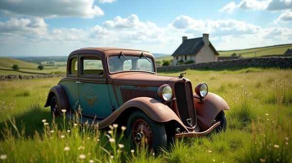 Louer une voiture rétro en Bretagne pour une expérience unique